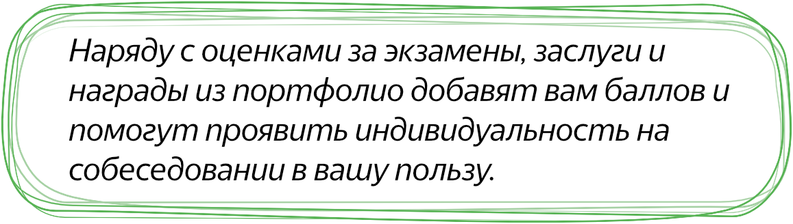 Как сделать портфолио школьника