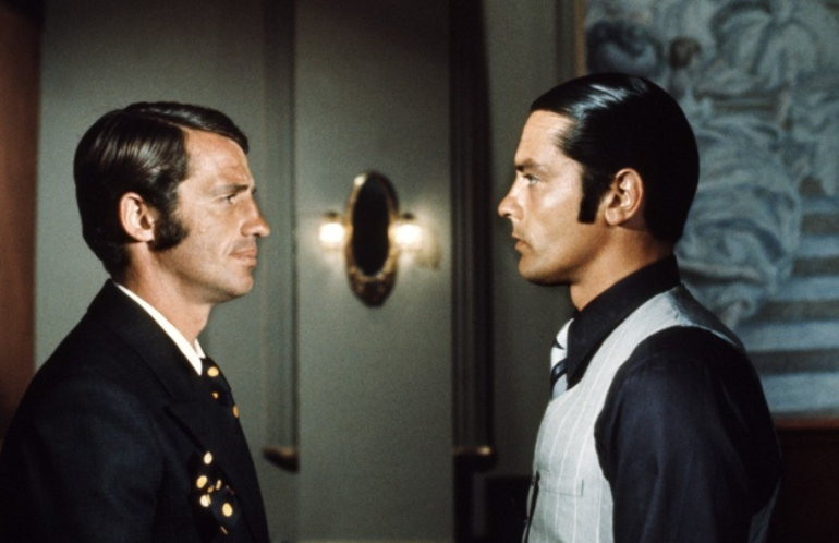 Жан-Поль Бельмондо и Ален Делон. Фото: скриншот 