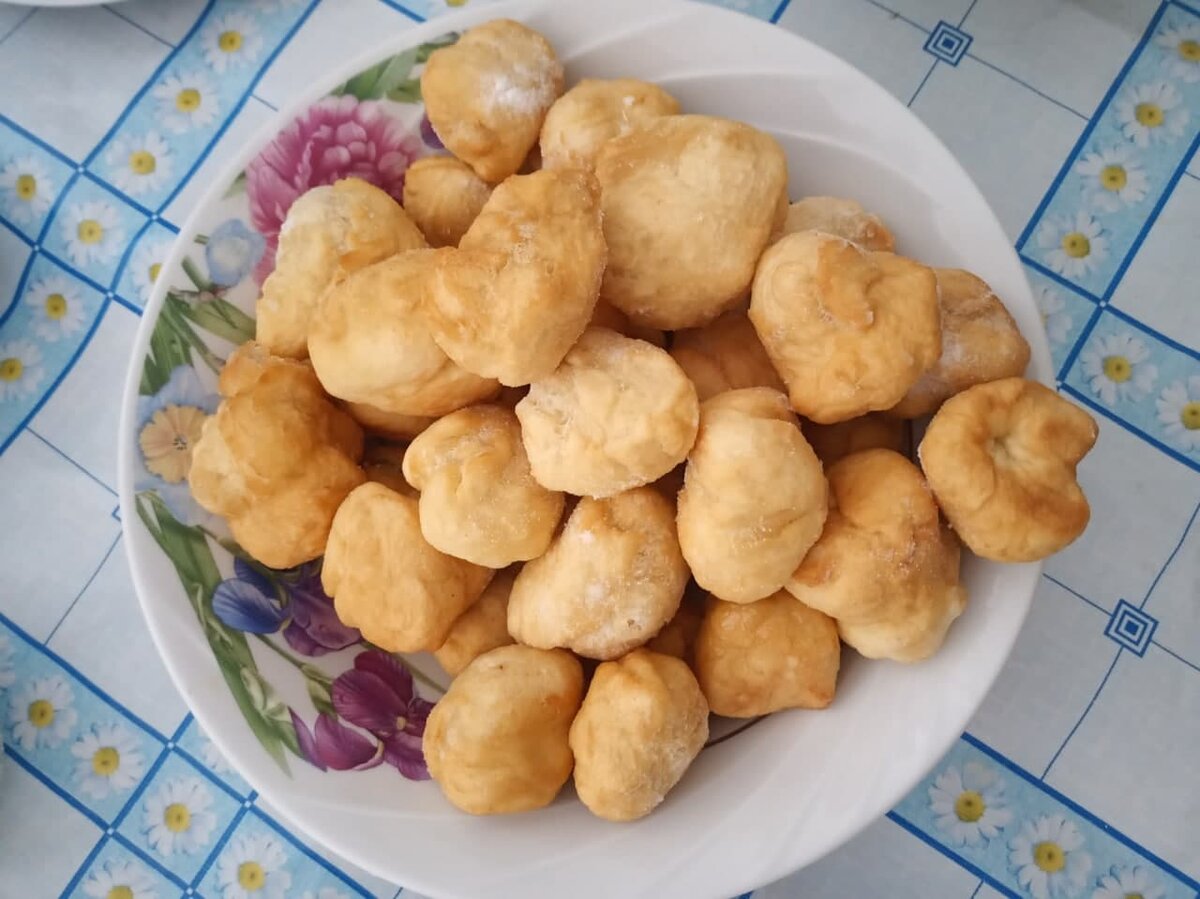 Боорсок Алтайская кухня