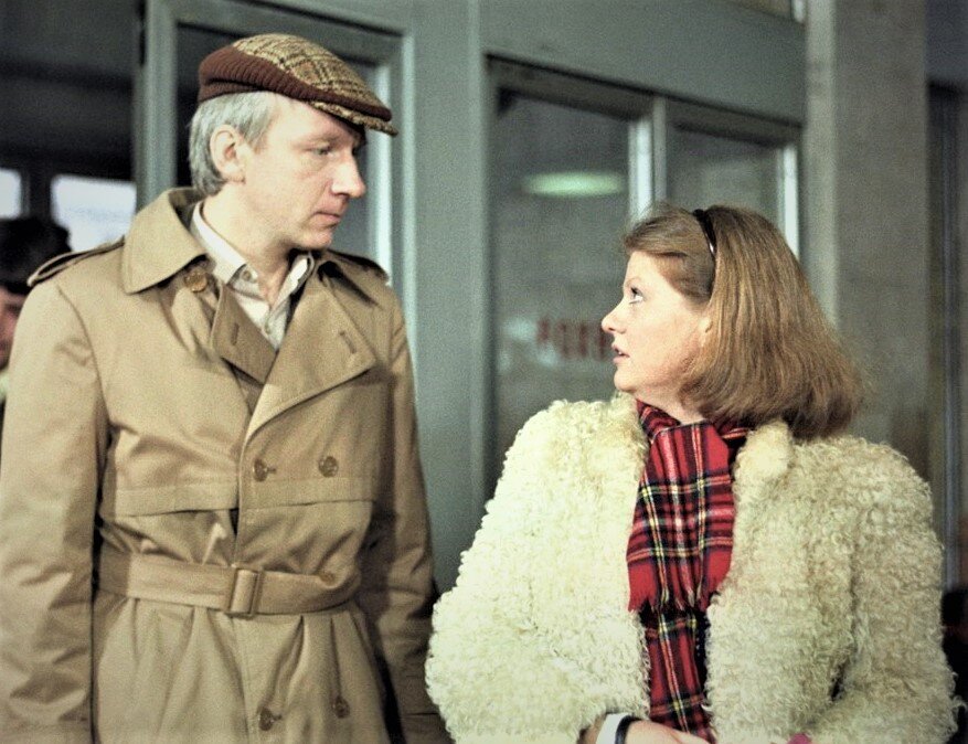 Гена Сысоев (Владимир Носик) и Надя (Ирина Муравьёва) - кадр из фильма