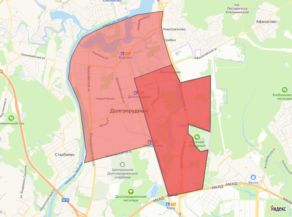 Долгопрудный появился на карте в 1935 как поселок под именем Дирижаблестрой - здесь располагался единственный  в СССР завод по производству дирижаблей