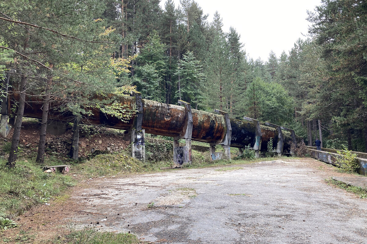 Санно-бобслейная трасса в Сараево