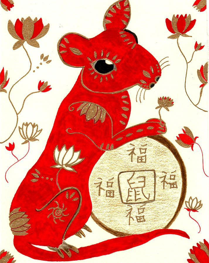 Китайский год. Крыса китайский Зодиак. Символы китайского нового года. Китайский новый год крысы. Новогодние символы Китая.