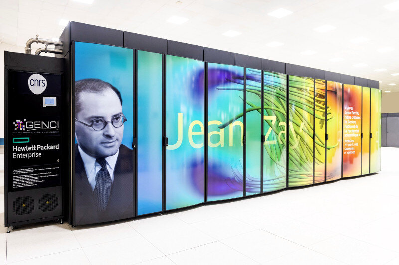 Суперкомпьютер Jean Zay (Фото: Cyril Fresillon/IDRIS/CNRS Photothèque)