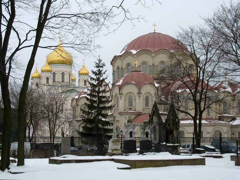 Воскресенский Новодевичий монастырь. Санкт-Петербург