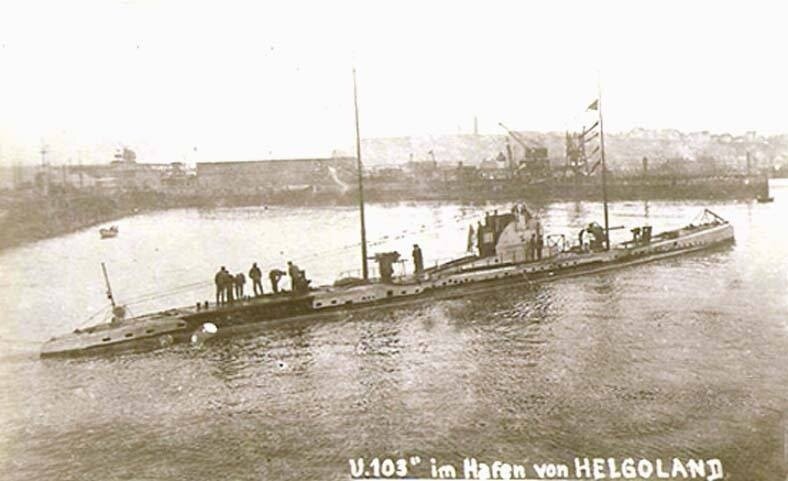  U-103, однотипная U-57