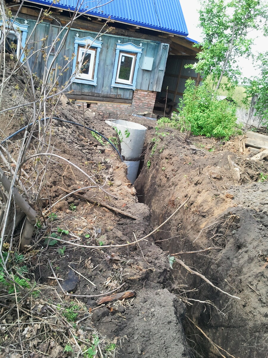 Траншея и кессон готовы