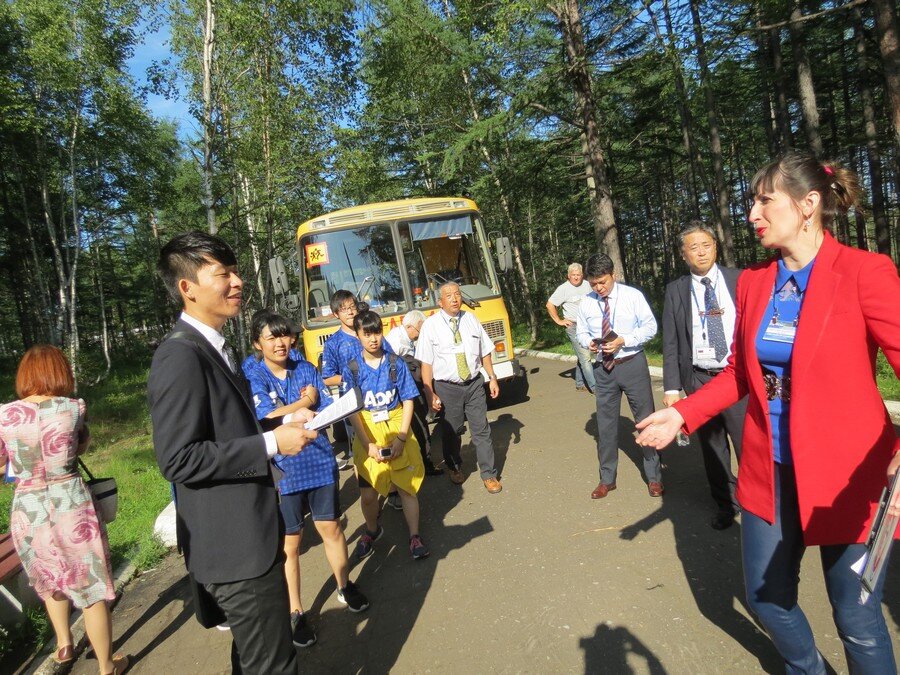 Сайт музея Ванино - делегация из города побратима-Исикари, 2018 год 