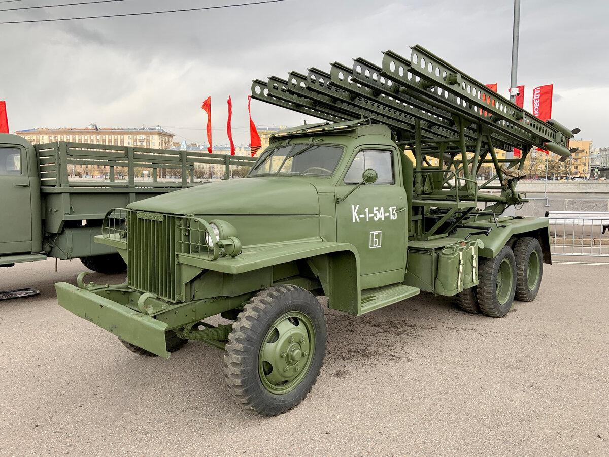 БМ-13Н на шасси Studebaker US6