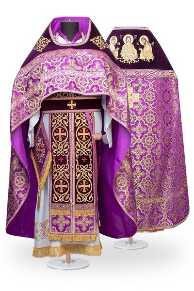 Фиолетовое иерейское облачение из нашего Каталога