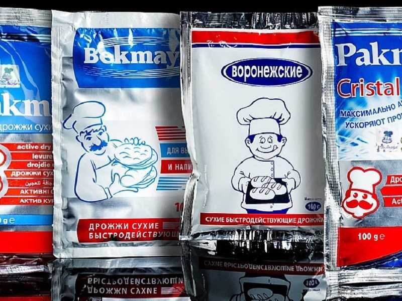 Дрожжи на прилавке