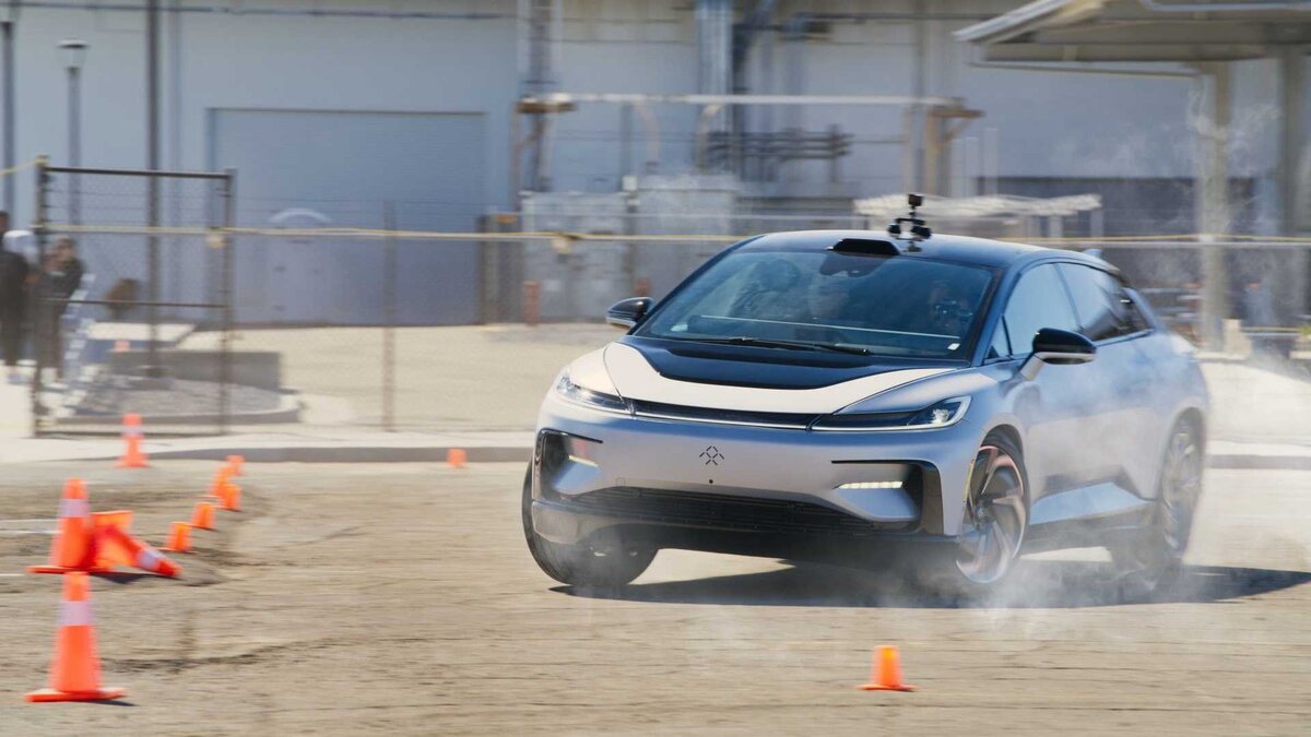 Презентация первого образца Faraday FF 91 EV