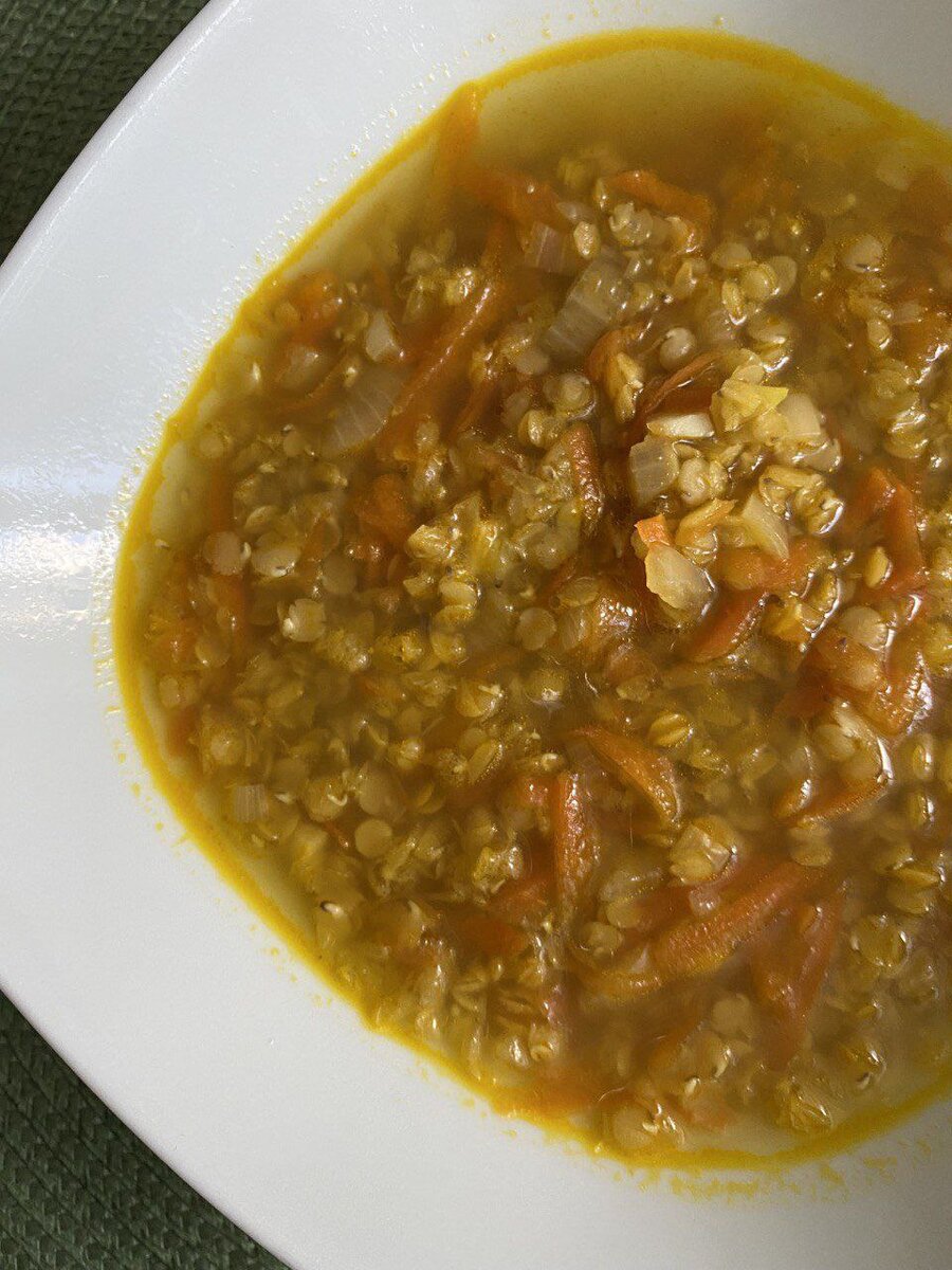 Суп из чечевицы