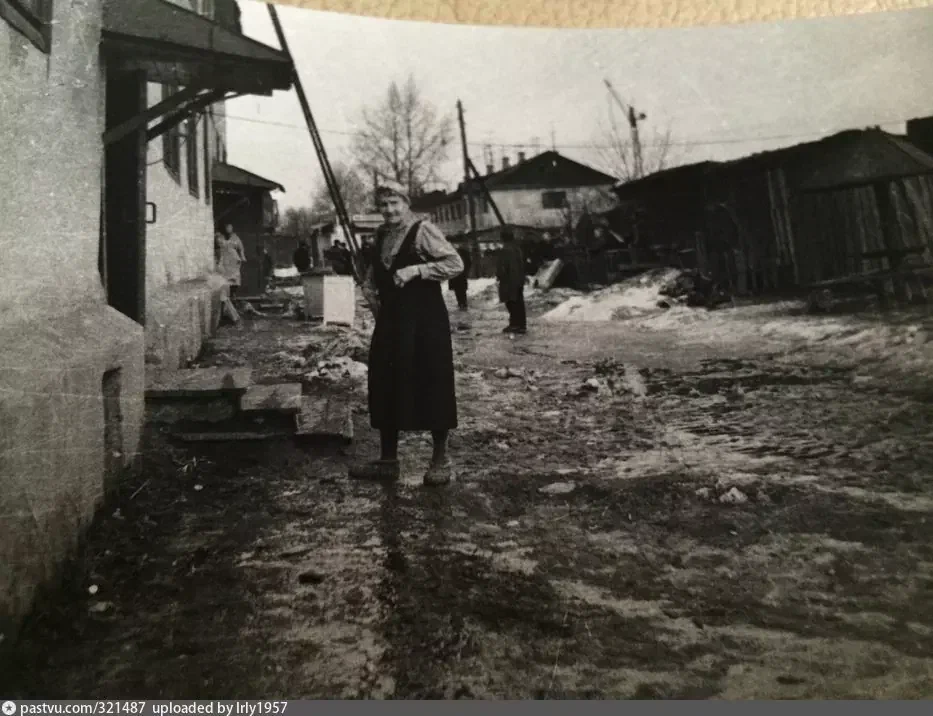 Село Алексеевское, 1954 – 1955 г. Автор Черноглазов А. Г.