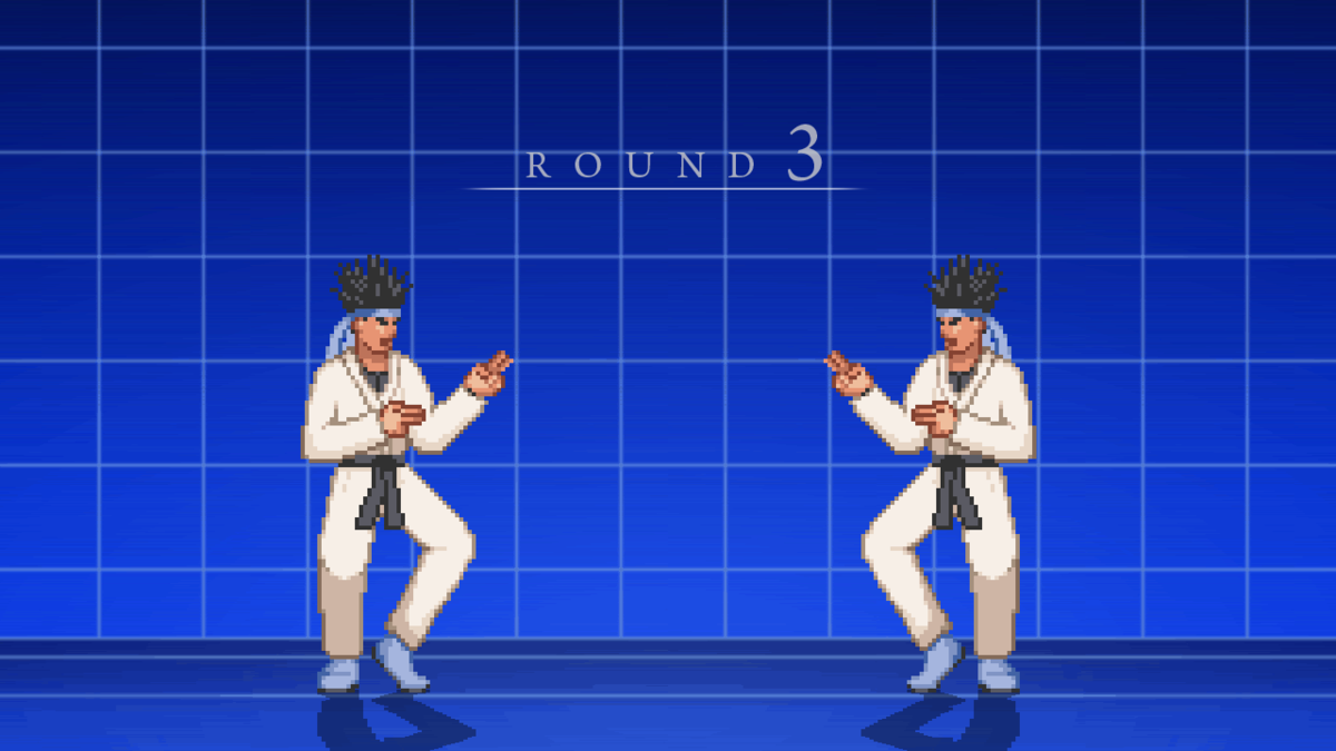 Так выглядит абсолютно чистая версия MUGEN.