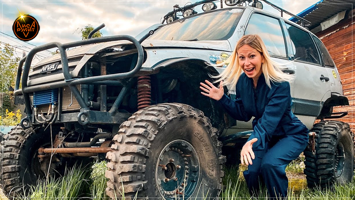 Тюнинг Нивы. Лиса Рулит