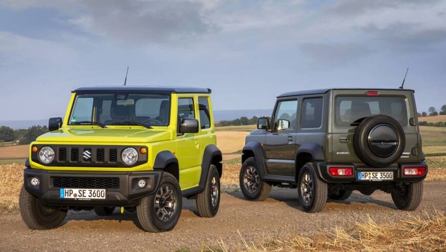  
Suzuki Jimny — компактный внедорожник получил наценку в 50000 рублей во всех комплектациях. Данную модель можно приобрести от 1 63900 до 1 849000 рублей. Внедорожник предлагается с 1,5 л двигателем в 102 л.с. Пару составит 5МКПП или 4-х диапазонная АКПП «Асин».