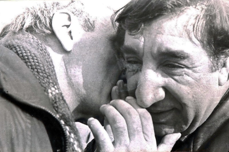 К.Л.Калантар  с  нар.арт. СССР Фрунзе (Мгером) Мкртчяном