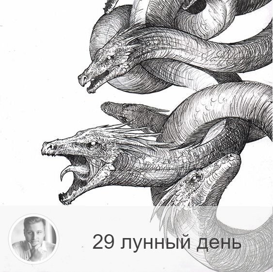 Подписывайтесь на наш канал, друзья!
29-ый лунный день с 05:22 по 14:00 17-ого. 🔆 Самый тяжелый день лунного месяца
🐙 Символ дня – спрут, гидра.
🎂 Люди, рождённые в этот лунный день, ведут себя так, будто постоянно сражается. Как правило такие люди имеют совпадение кармических точек с членами своих семей. Часто они отрабатывает не только свою карму, но и карму своих родственников. С этими людьми трудно жить, им надо помочь любовью, они должны найти понимание и помощь.
💍 Камни - черный жемчуг, опал, перламутр.
🌚 В этот сатанинский день собираются темные силы со всего лунного месяца перед тем, как быть сожженными в момент новолуния. Однако в этот день создается и защита от зла, ведь когда оно собрано вместе, его легко уничтожить. День хоть и опасный, но очень важный. Если прожить его правильно, неприятных сюрпризов, которые он в себе, таит можно избежать.
✅ Рекомендуемые практики: смирение, активное противостояние негативным мыслям, защита.
Рекомендуется покаяние, пост и воздержание. С утра дайте себе установку не думать о плохом, не беспокоиться, не сомневаться. Помните о практиках очищения от негатива. Сегодня надо быть очень внимательным, трудности в этот день является благом. Это знак того, что вам показывает проблемы, над которыми надо поработать. Если день выдался удачным, значит, вас награждают за какие-то не очень светлые поступки.
Рекомендуется очищать дом. В этот день дым очищает и изгоняет зло.
❌Запрещено: торопиться и разговаривать во время еды, уходить от дел.
Избегайте мутной воды и тумана. Очень опасно сегодня торопиться во время еды. Можно подавиться либо принять в себя негативную энергию. Нельзя за едой говорить, смотреть телевизор, слушать радио. Нельзя в этот день уходить от дел, а все начатое надо завершать.
⭕️Уязвимые органы: ягодицы, прямая кишка.
Сегодня нельзя делать уколы, противопоказаны процедуры с прямой кишкой.
⚠️ Знак:
Проблемы в этой области показывают, что у вас плохая защита.
💤 Сны этих суток могут быть неприятными, но они ничего не значат.

—————
⭐ Олег Персидский ⭐
✓ Доступные астрологические консультации онлайн и лично
✓ Гарантия высокого результата
✓ Многолетний профессиональный опыт
✓ Оплата любой картой любого банка мира
✓ Услуги ⇨ numeromagic.ru/uslugi