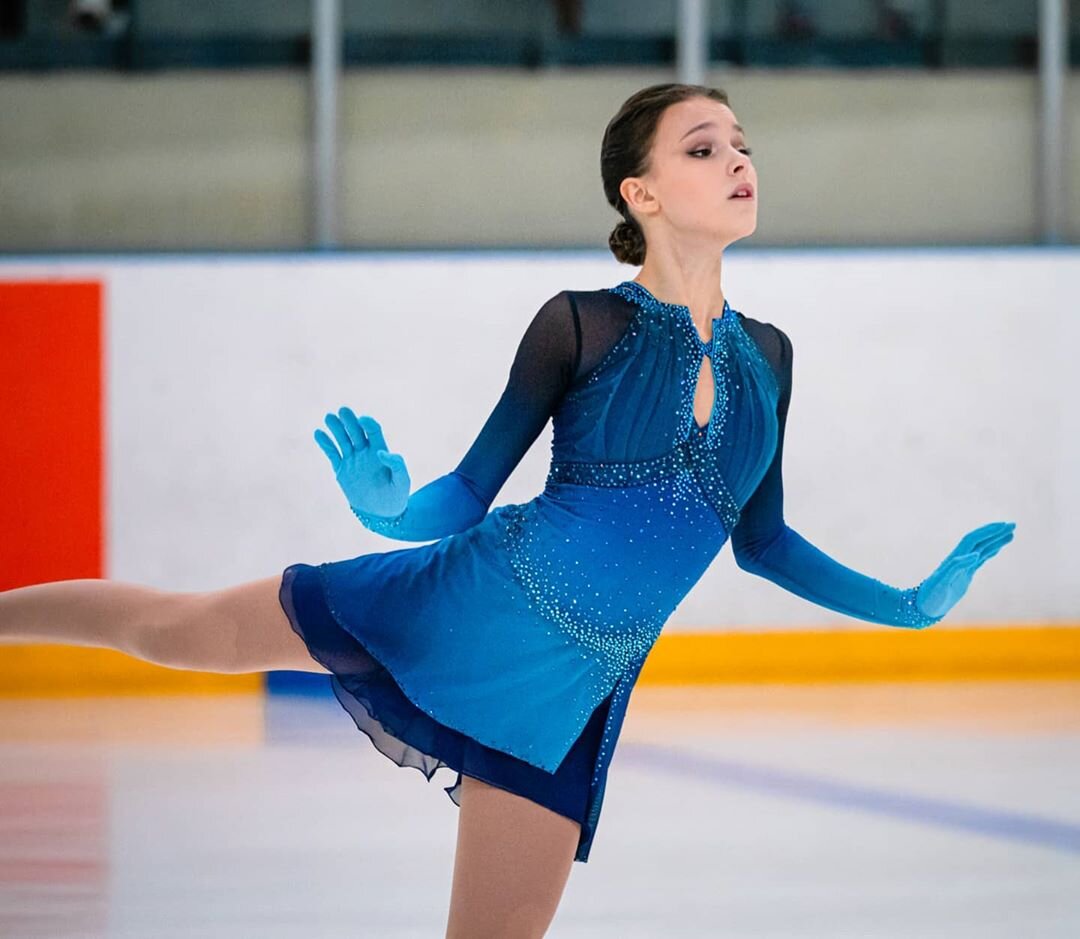 Платье Анны Щербаковой для короткой программы