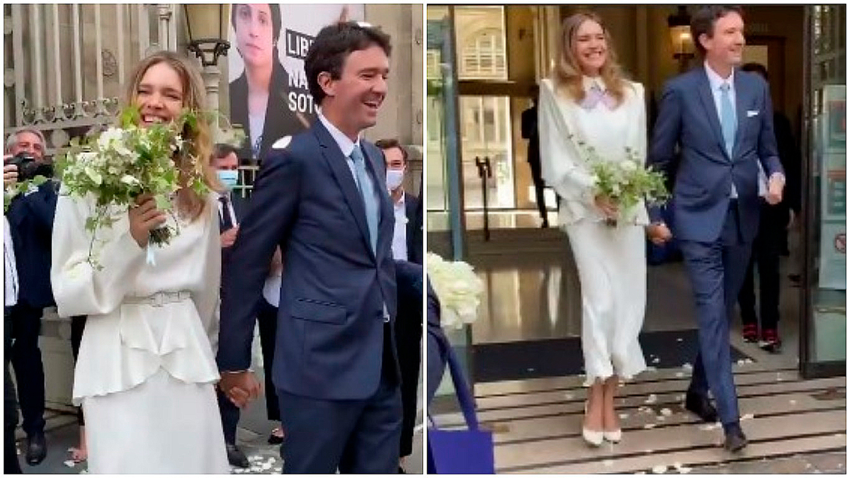 Водянова замужем. Свадебное платье Натальи Водяновой 2020.