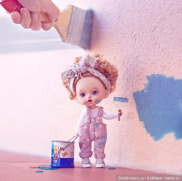 Фото из Инстаграма babycatfacedollies