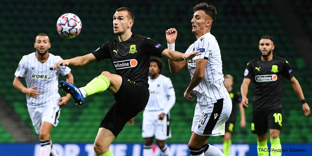 Краснодар победил греческий Паок 2-1