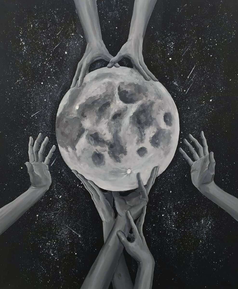  Картина "Преодолевая расстояние"