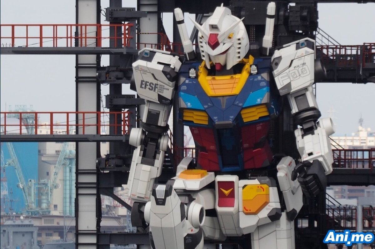 RX-78-2 Gundam в натуральную величину. | Lily Tyan | Anime News | Дзен