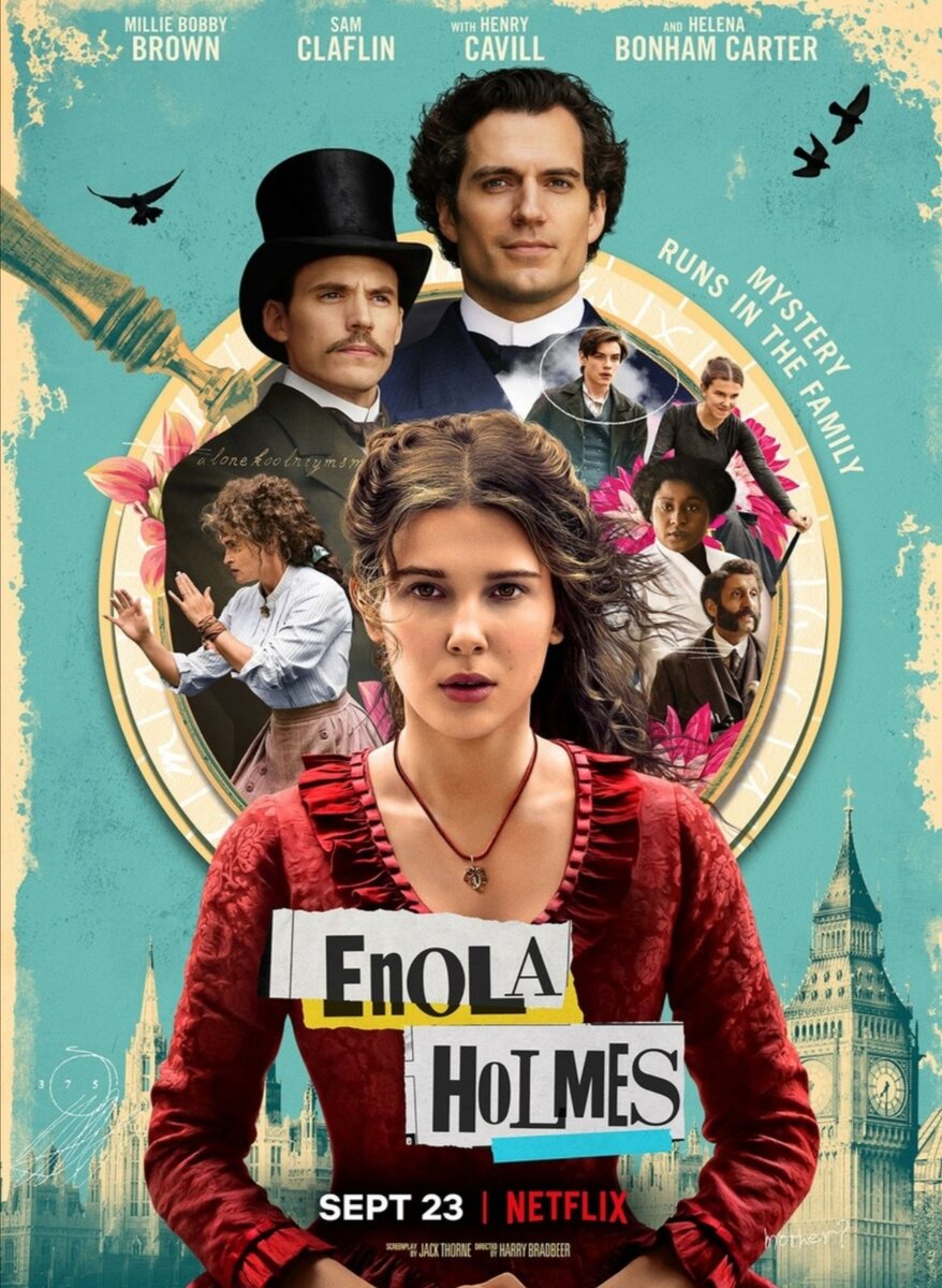 Постер к фильму "Энола Холмс"