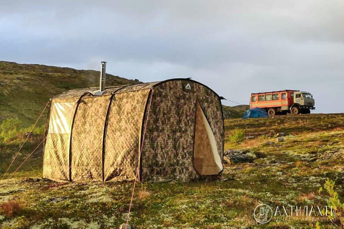 Пол для бани палатки морж