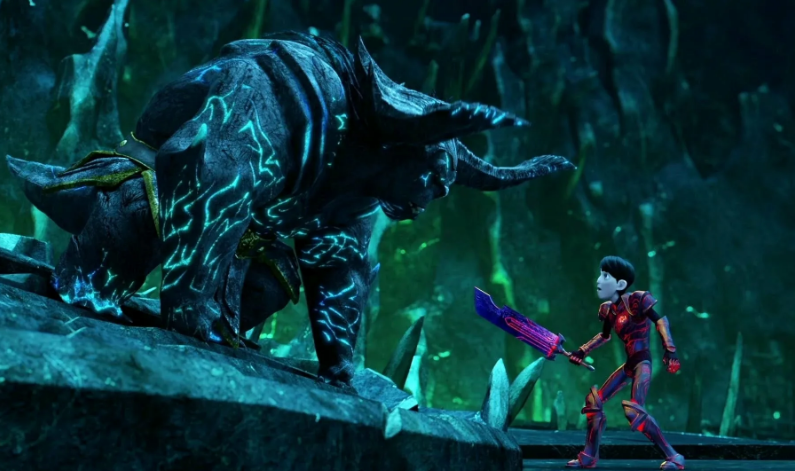 Кадр из сериала Охотники на троллей/Trollhunters / Trollhunters: Tales of Arcadia