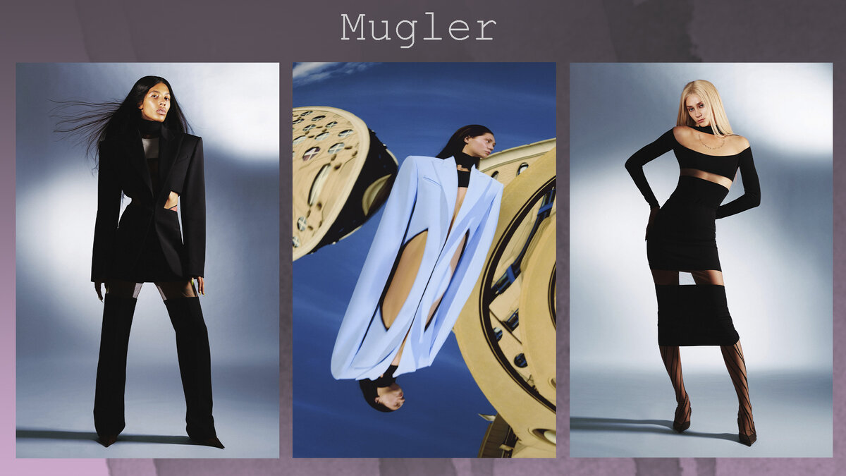 Mugler коллекция весна-лето 2021