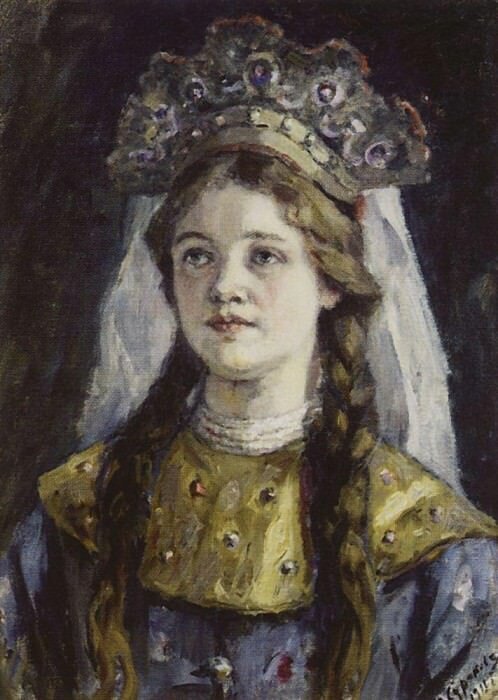 Царевна. В. И. Суриков. Источник: gallerix.ru