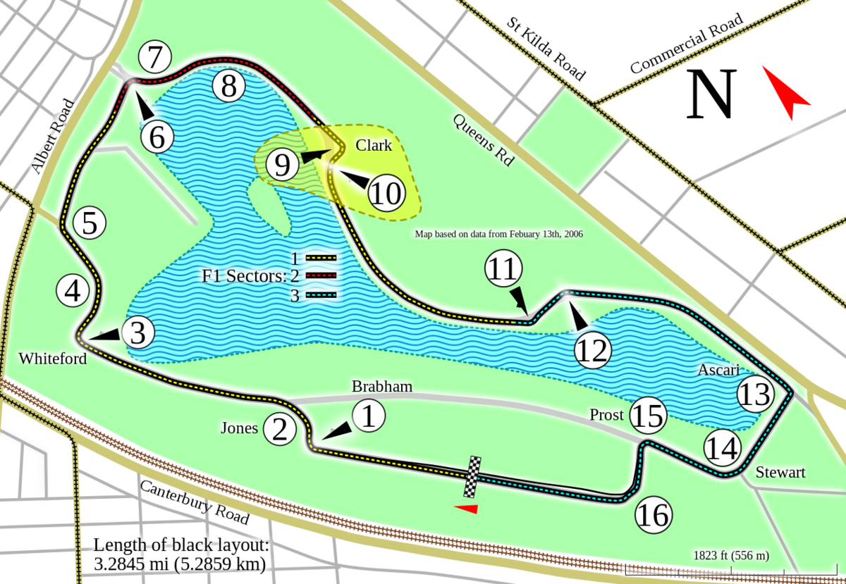 Трасса Гран-при Австралии (фото из открытых источников)