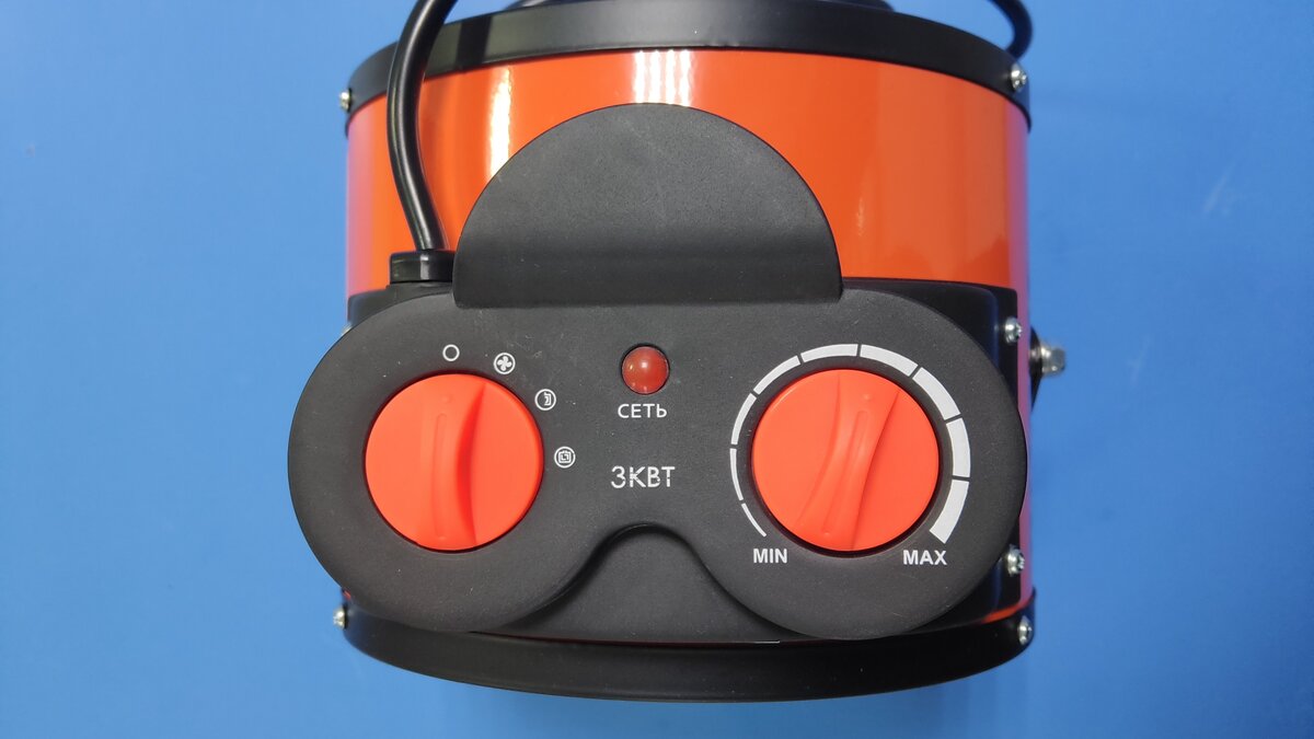 Панель с режимами и терморегулятором от Patriot PTR 5S.