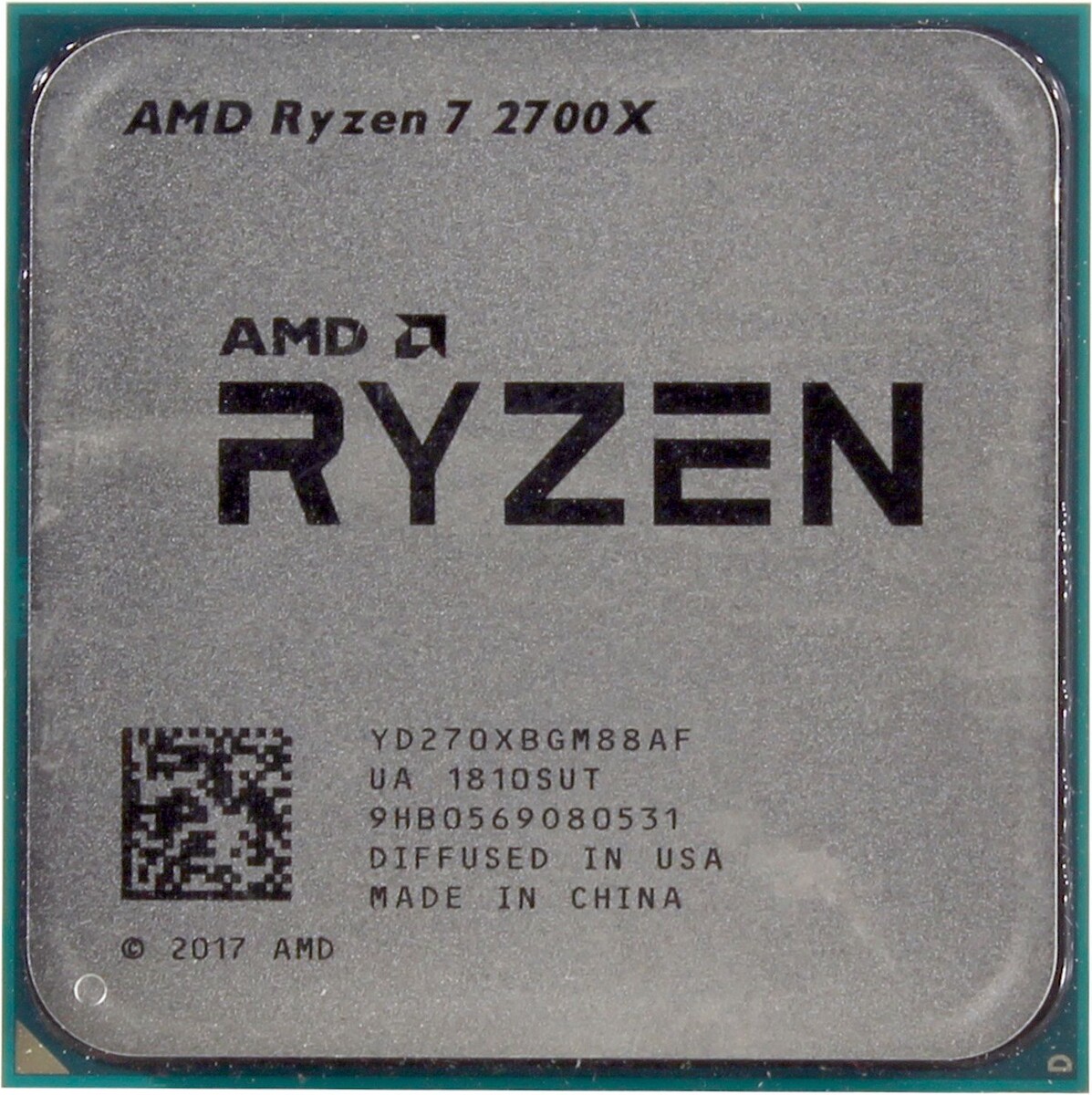 Фото ryzen 7 2700x