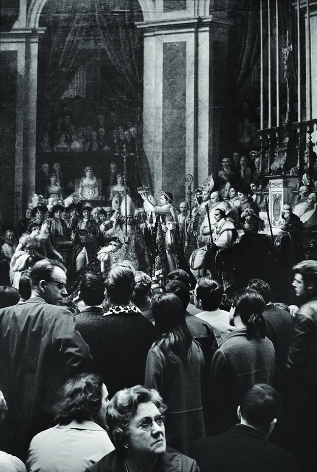 Willy Ronis. Un Dimanche au Louvre. 1968