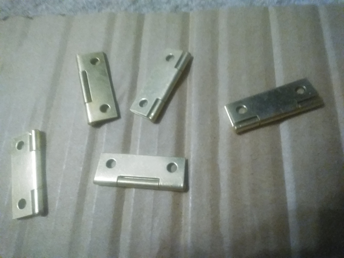 Дверные петли. Личное фото.