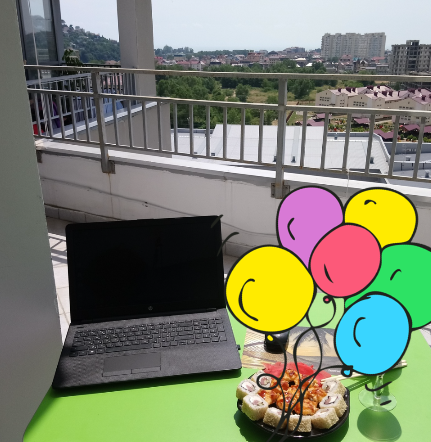 Фото автора. Там, вдали, морееееее