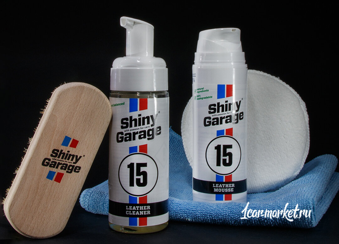 Soft kit. Shiny Garage Leather Kit Soft. Shiny Garage набор для ухода за кожей Soft. Kit Soft shiny Garage. Шайни гараж.