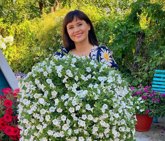 Целый букет на собственной даче)