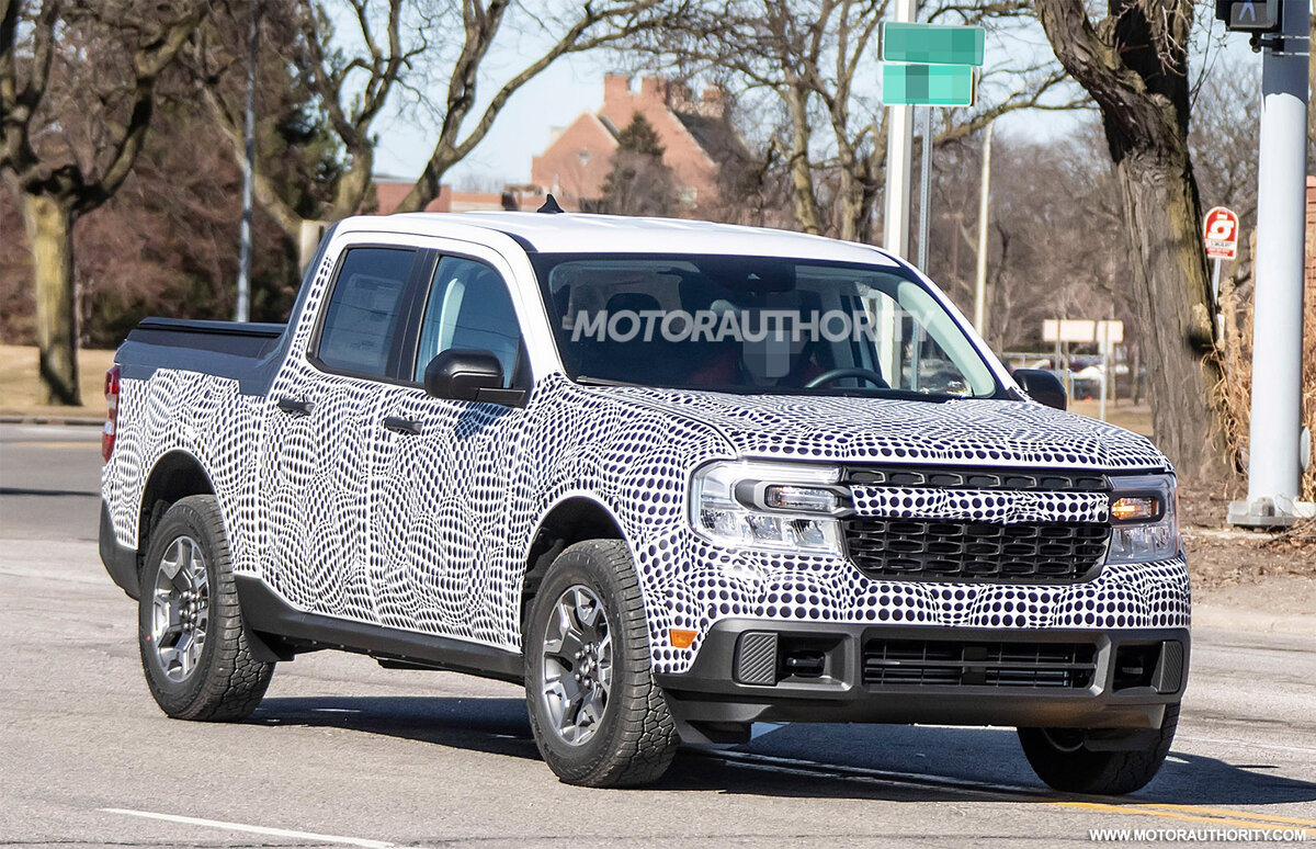 На фото: Прототип Ford Maverick (Источник: motorauthority.com)