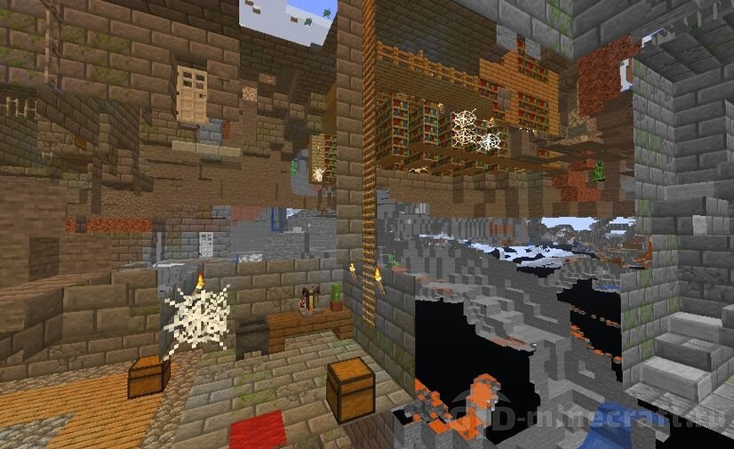 Вход в крепость края через иглу