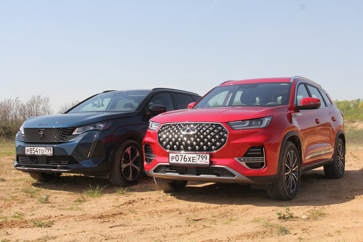 Peugeot 5008 против Chery Tiggo 8 PRO. Китаец замахнулся на француза - мыслимо ли!!!