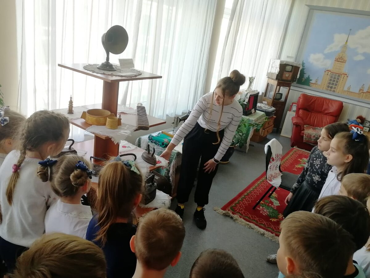 На экскурсии