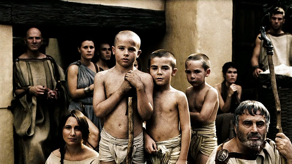 Кадр из фильма «300 спартанцев», 2006 г.