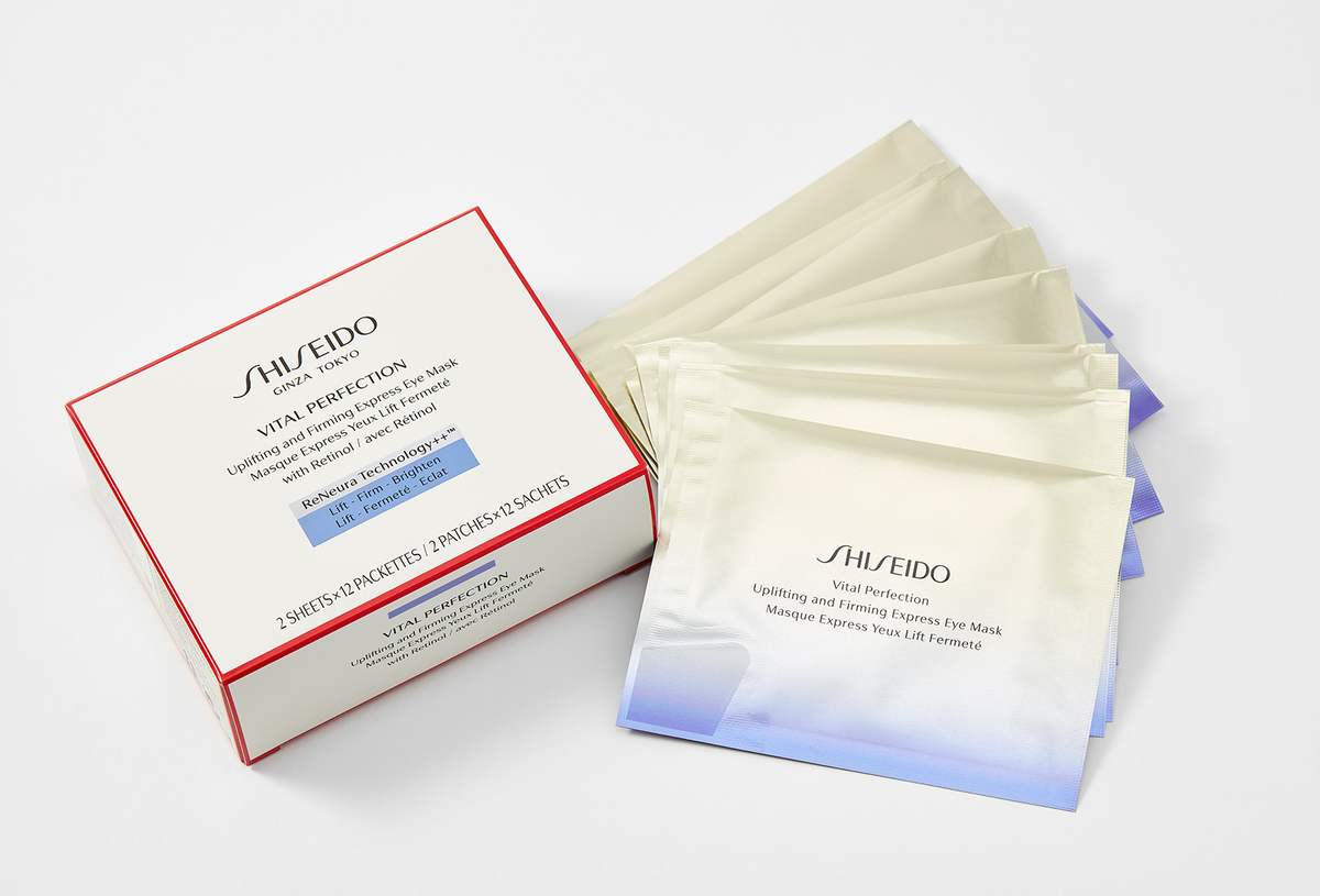 SHISEIDO vital perfection uplifting & firming express eye mask 