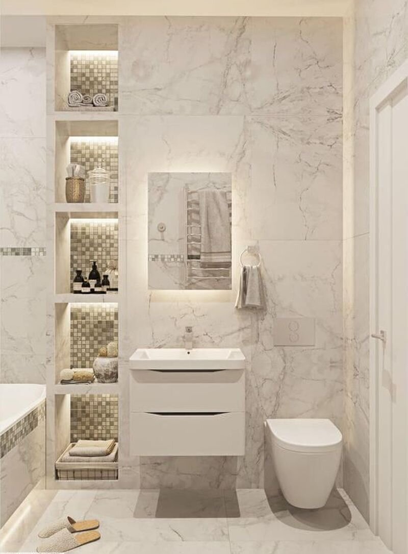 Современный стиль ванной комнаты / Как сделать стильную ванную комнату? / Cersanit