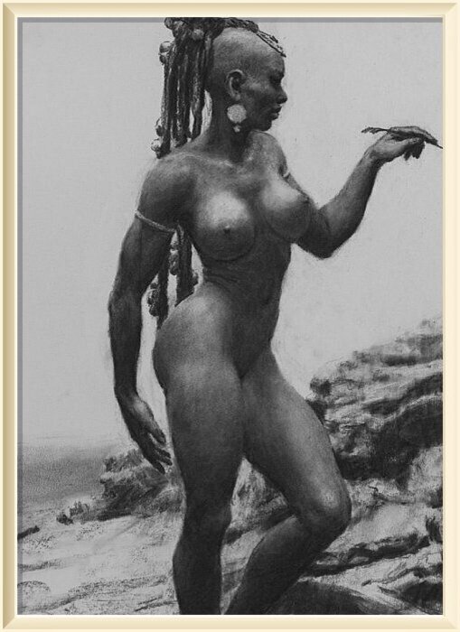 Геннадий Улыбин ( фрагмент рисунка )